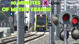 Railfanning Metro KLine Again [upl. by Notlef146]