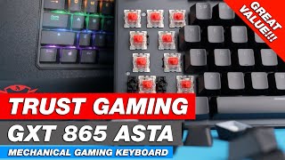 GXT 865 Asta Mechanical Gaming Keyboard [upl. by Potts]