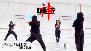 PRACTICE Stray Kids  神메뉴 Gods Menu  Dance Tutorial  SLOWED  MIRRORED [upl. by Ettennil]