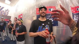 GoPro Footage  Mets are Going to the NLCS [upl. by Nylkoorb]