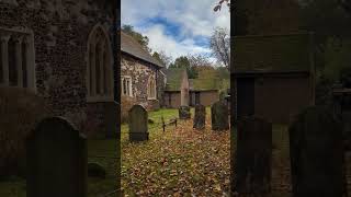 Bisley church dating from the 13th century [upl. by Gorga]