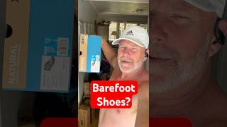 MY FIRST BAREFOOT RUN EVER in Xero Shoes [upl. by Yecies]