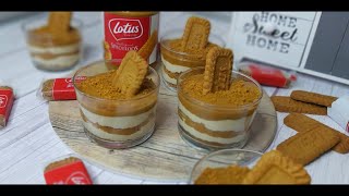 cheesecake speculoos ألذ و اخف شيز كيك اللوتس، بدون زبدة،بدون سكر و بدون جيلاتين [upl. by Etireuqram]