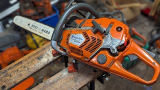 This poor neglected 560xp is this chainsaw scored again [upl. by Llehcsreh]