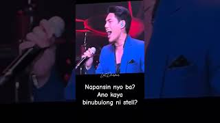 May binubulong si stell bago nya kantahin ang high notes sb19stell davidfoster [upl. by Esmaria857]