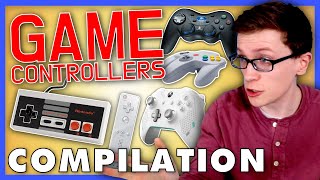 Game Controllers First Party Third Party and Special Editions  Scott The Woz Compilation [upl. by Beera]