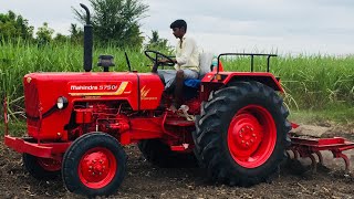 Mahindra 575 di power plus  Mahindra tractor first time with cultivatorCome From Village [upl. by Pelage933]