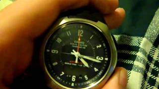 Changing time zone on the Casio Wave Ceptor WVA430J [upl. by Anyah33]