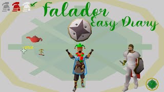 OSRS Falador Easy Diary Guide  Ironman Approved [upl. by Nalod]