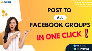 Auto Post Multiple Facebook Groups  Auto Post Facebook Groups [upl. by Suoivatra]