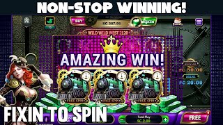 😱 NONSTOP WINNING 💰 ALL ABOARD THE LUCK TRAIN 🚂 Luckyland Slots [upl. by Asum81]