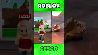 NESSUNO LO CAPIVA SU ROBLOX 😭 roblox [upl. by Yrtsed]