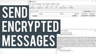 How To Use PGP Encryption  gpg4win Kleopatra Tutorial [upl. by Eahsed]