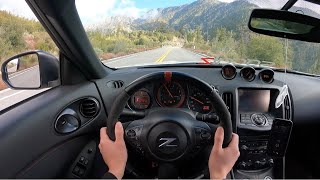 Nissan 370Z NISMO POV Canyon Drive [upl. by Goodill746]