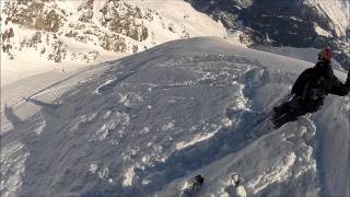 Aiguille Rouge  Couloir en S [upl. by Thevenot]