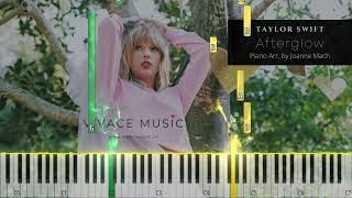 Afterglow  TAYLOR SWIFT  Piano Cover by  Vivace Music  Afterglow Easy Piano Tutorial [upl. by Jemie]