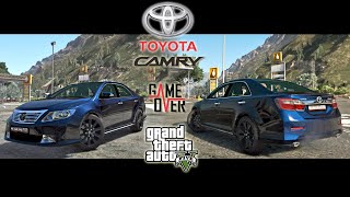 GTA 5 Toyota Camry V50 2011  Logitech G923 Gameplay [upl. by Margalit]