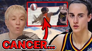 Megan Rapinoe BLASTS WNBA RACIST Question In Caitlin Clark DiJonai Carrington BRUTAL Eye Poke Drama [upl. by Zetnahs]