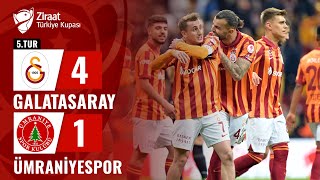 Galatasaray 41 Ümraniyespor MAÇ ÖZETİ Ziraat Türkiye Kupası 5 Tur  18012024 [upl. by Keene]