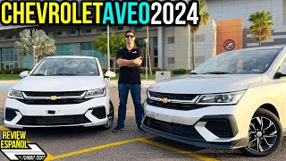 CHEVROLET AVEO LT PLUS 2024  Sedan y Hatchback con kit deportivo RENOVADOS [upl. by Anauj]