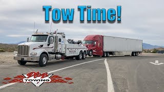 Tractor Trailer Tow Quick Hook And Book Tow [upl. by Gran923]