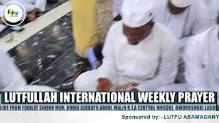 LUTFULLAH INTERNATIONAL WEEKLY PRAYER [upl. by Porush]