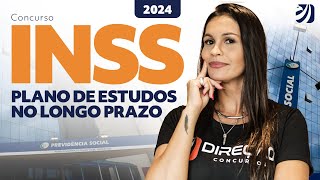 Concurso INSS 2024 plano de estudos no longo prazo com Lívia Seco [upl. by Otti]