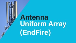 Array Antenna  EndFire array [upl. by Ineslta]