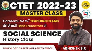 CTET 202223 Master Class for History SST by Abhishek Sir  Lets LEARN [upl. by Taft]