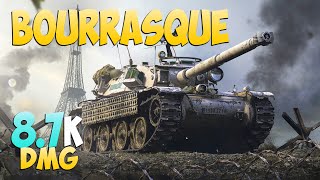 Bourrasque  8 Kills 87K DMG  Simply the best  World Of Tanks [upl. by Gorrian]