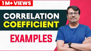 Correlation Coefficient  Correlation Coefficient Example  Statistics [upl. by Llehcnom454]