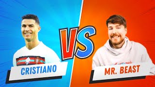 MrBeast Vs UR Cristiano Full Comparison [upl. by Tjaden]