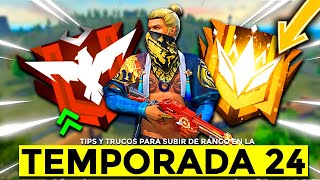 COMO LLEGAR A HEROICO Y MAESTRO EN DUELO DE ESCUADRAS TEMPORADA 24 FREE FIRE 🤯 Trucos secretos [upl. by Necaj]