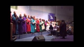 Houstons 5th Sunday Mass Choir  Jesus Went Out of His Way [upl. by Hgieliak142]