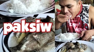 paksiw na tilapia food mrbernardosofficial mukbang paksiwnatilapia [upl. by Tengdin]