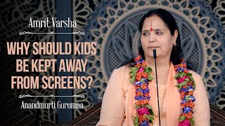 Why Should Kids Be Kept Away from ScreensAV Epi 2402  Daily Satsang  15th Sep 2024 Anandmurti G [upl. by Ole695]