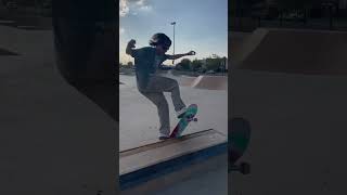 Stephan Sandoval at the El Centro Sidewinder Skatepark skateboarding [upl. by Didi212]