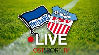 LIVE Hertha BSC II vs FSV Zwickau  Regionalliga Nordost  SP11 [upl. by Ghassan]