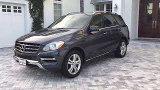 2014 Mercedes Benz ML350 Luxury SUV Review and Test Drive by Bill  Auto Europa Naples [upl. by Llednar503]