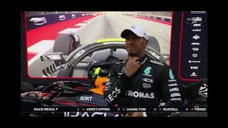 Nico Rosberg interviews Lewis Hamilton  2023 Spanish Grand Prix [upl. by Jakie]