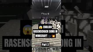 😱 ENDLICH RASENSCHACH SONG IN MINECRAFT 🎶💥 Part2 JO baut FILOWS Song mit Redstone minecraft mc [upl. by Biddy884]