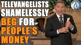 Televangelists SHAMELESSLY Beg For Peoples Money [upl. by Maurilia434]