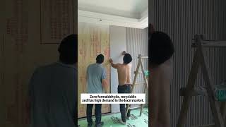 wpc wall panel installation wall panel interior style Interior wall panel wpc wall panel price [upl. by Etac]