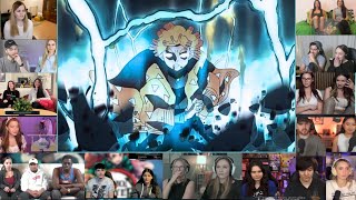 Zenitsu vs Spider Demon Reaction Mashup Demon slayer Episode 17 demonslayerseason4 [upl. by Florentia]