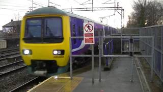 Trains at Levenshulme 250114 [upl. by Lehcim425]