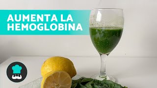 Jugo CONTRA la ANEMIA Fácil y Natural 🥬🍋 Cómo SUBIR la Hemoglobina de forma natural [upl. by Barolet]