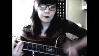 Heart Shaped Glasses  Marilyn Manson acoustic cover [upl. by Mairym]