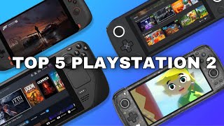 TOP 5 portateis mais PODEROSOS para PS2 [upl. by Jsandye]