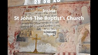 Inside St John The Baptists Church Inglesham Wiltshire UK  4K English Countryside Church Tour [upl. by Lindell]