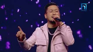 Vivek Basnet quotBadal Banaideuquot  The Voice of Nepal Season 5 2023 [upl. by Munshi152]